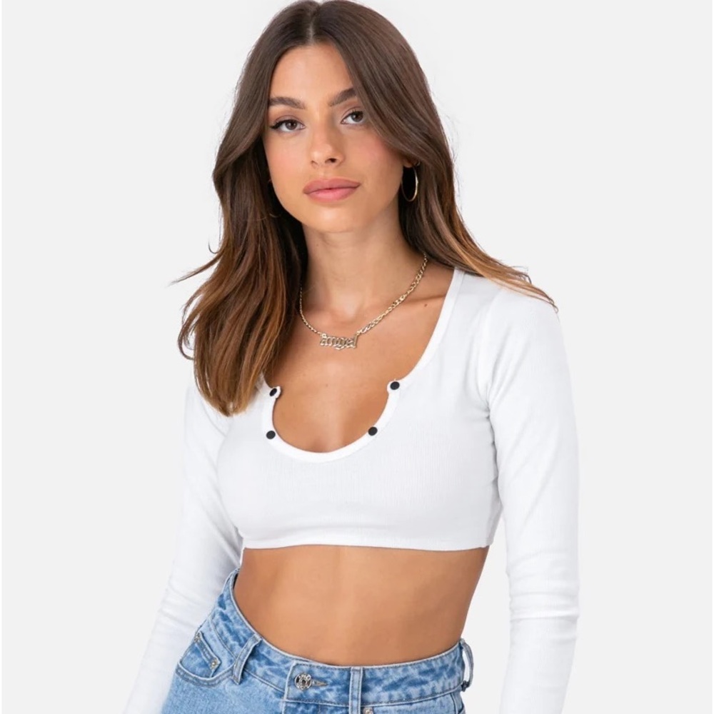 Adika cropped long sleeve